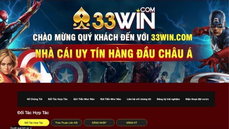 Đại lý 33WIN với chiết khấu khủng