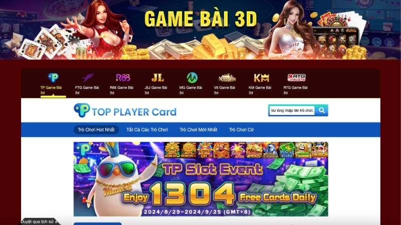 Game bài với nhiều trò chơi siêu đa dạng