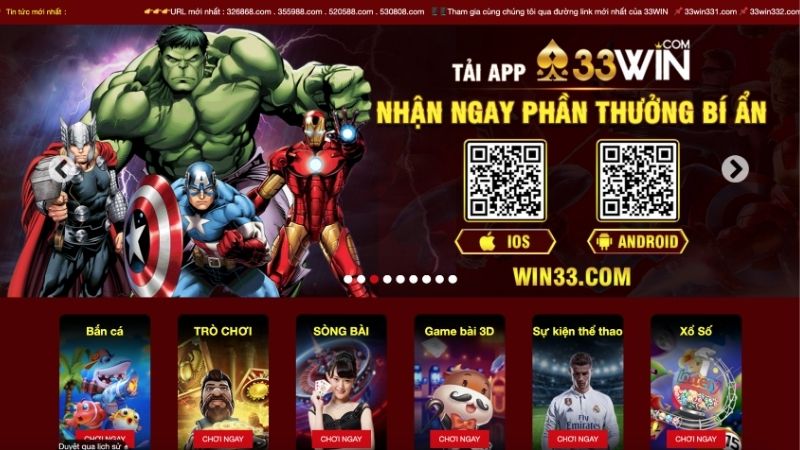 Giới thiệu nhà cái 33WIN